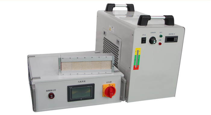 UV LED固化光源設(shè)備的三大配置照射頭、水冷機(jī)、電源驅(qū)動(dòng)